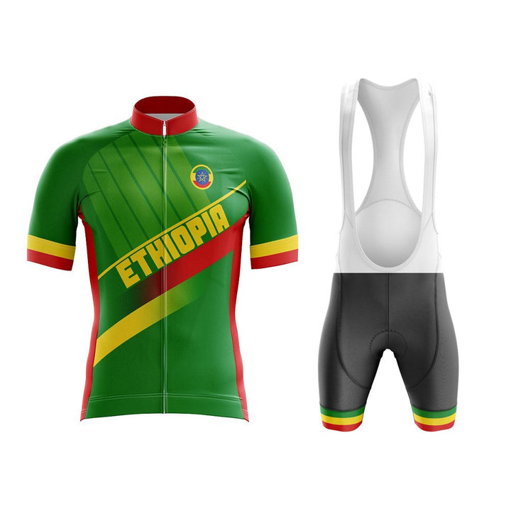 Ethiopia Cycling Jersey & Bib Shorts Set
