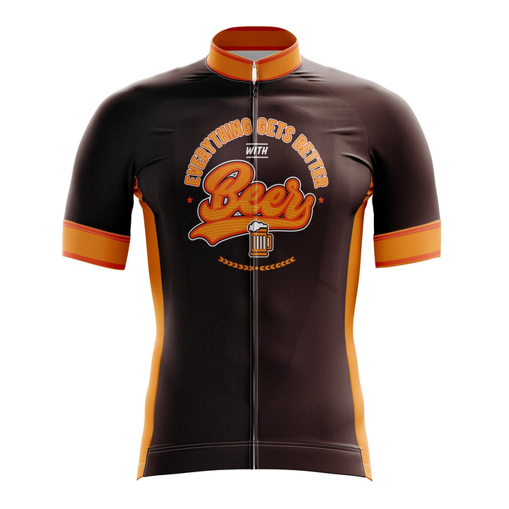 Everything Gets Better With Beer Cycling Jersey