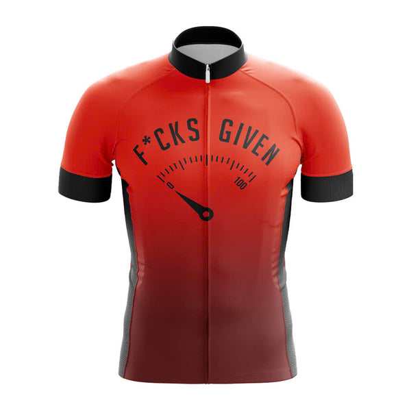 F*cks Given 0% Cycling Jersey