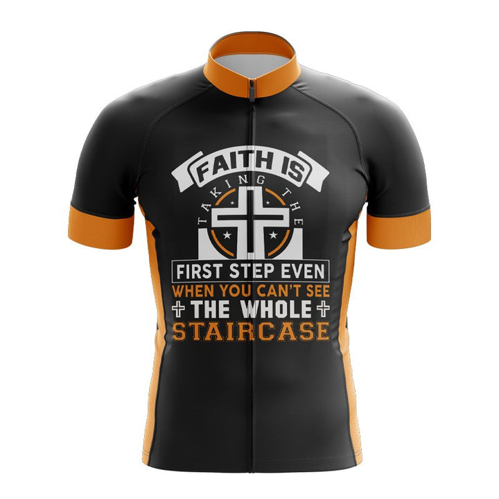Faith Is The First Step Cycling Jersey