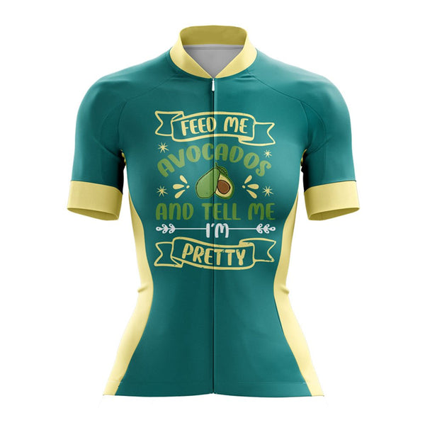 Feed Me Avocados and Tell Me I'm Pretty Cycling Jersey