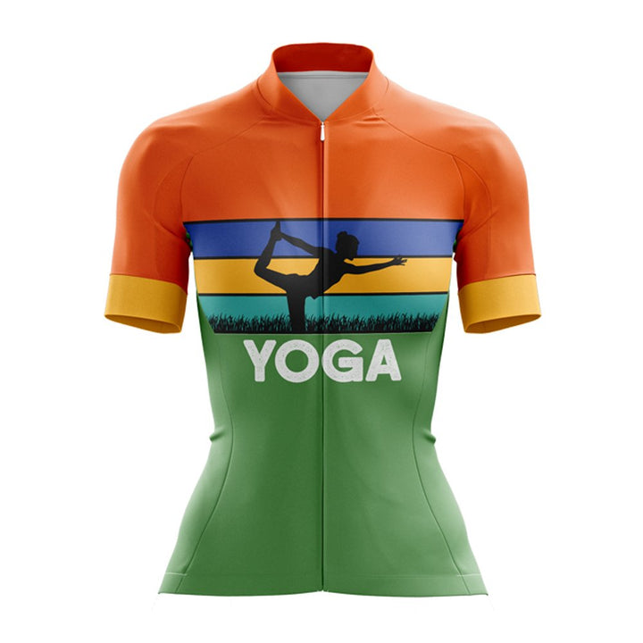 Female Yoga Bicycle Jersey