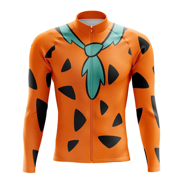 Flintstones Long Sleeve Cycling Jersey