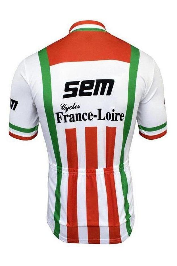 France-Loire Retro Cycling Jersey - Cycling Jersey