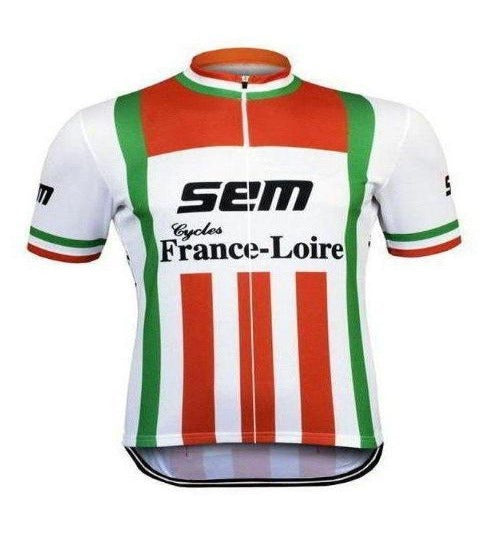 France-Loire Retro Cycling Jersey