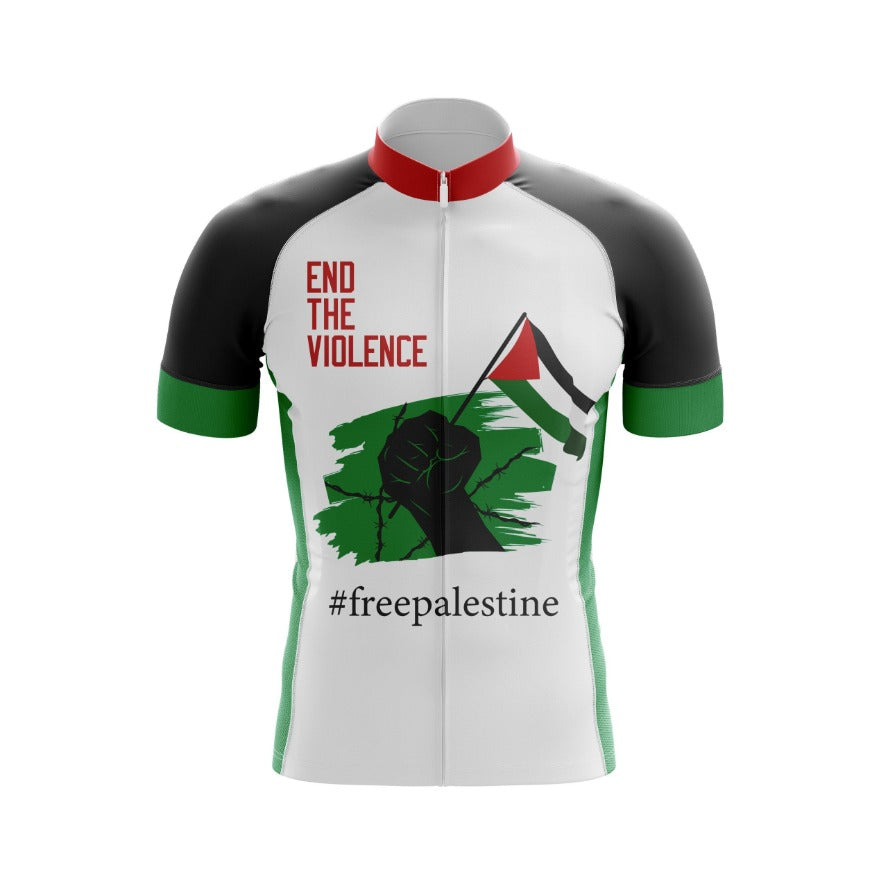 Free Palestine Cycling Jersey – Cool Dude Cycling