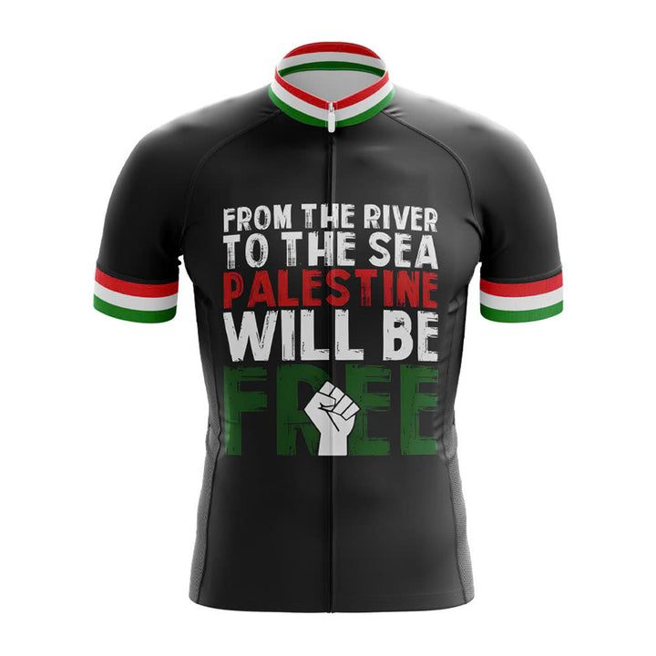 From the River to the Sea Cycling Jersey free palestine