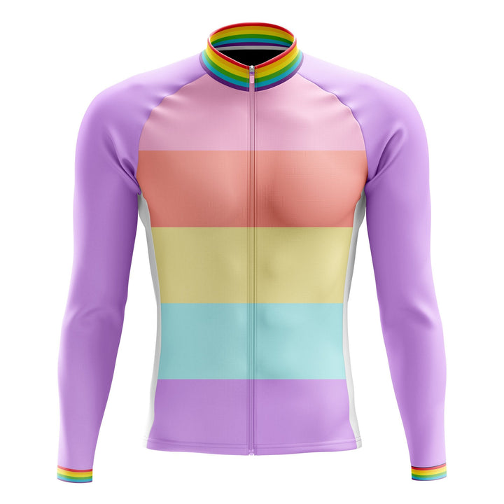 Gay Pride Long Sleeve Cycling Jersey