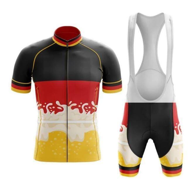 Germany Cycling Sets - Short Sleeve Cycling Set