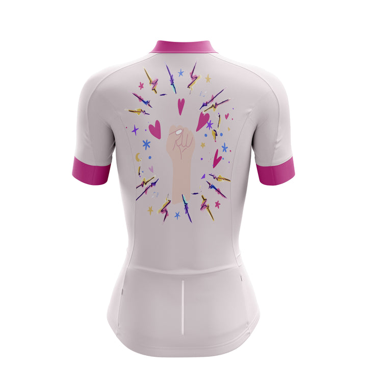 Girl Power Female Cycling Jersey