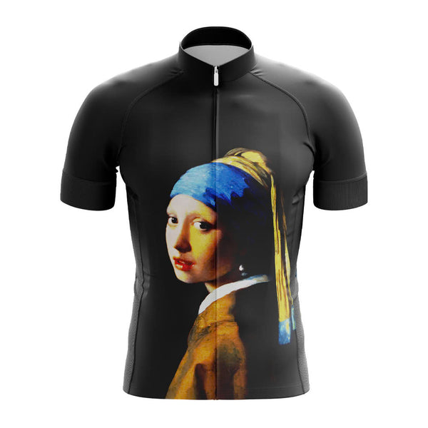 Girl with a Pearl Earring Cycling Jersey