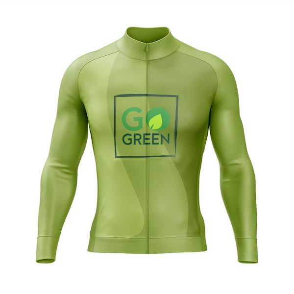 Go Green Sleeve Cycling Jersey 