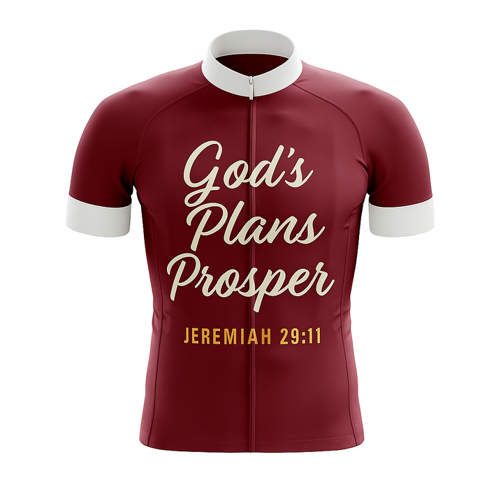 God's Plans Prosper Cycling Jersey