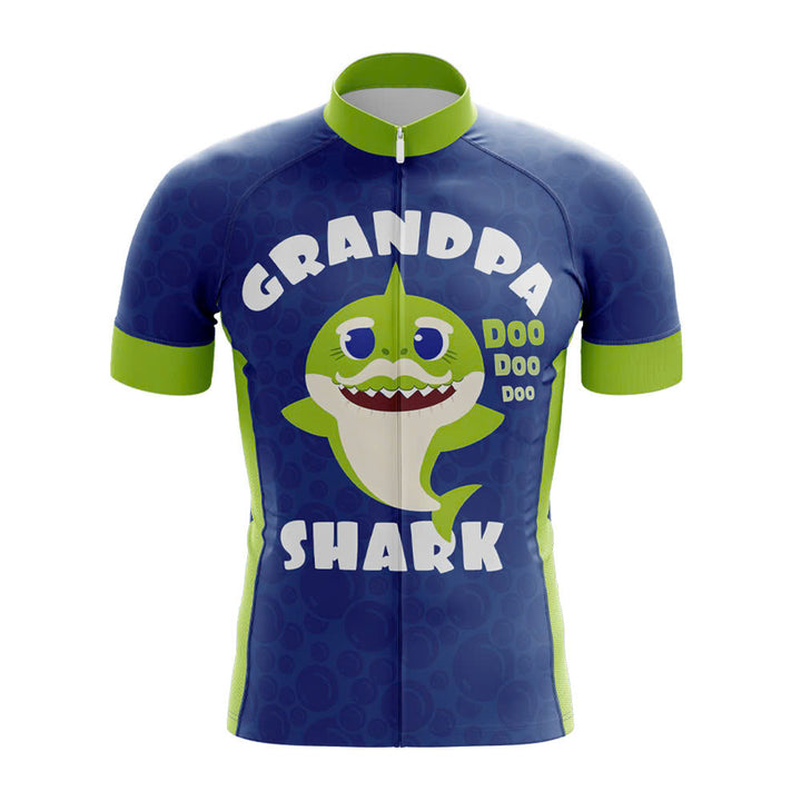 Grandpa Shark Cycling Jersey