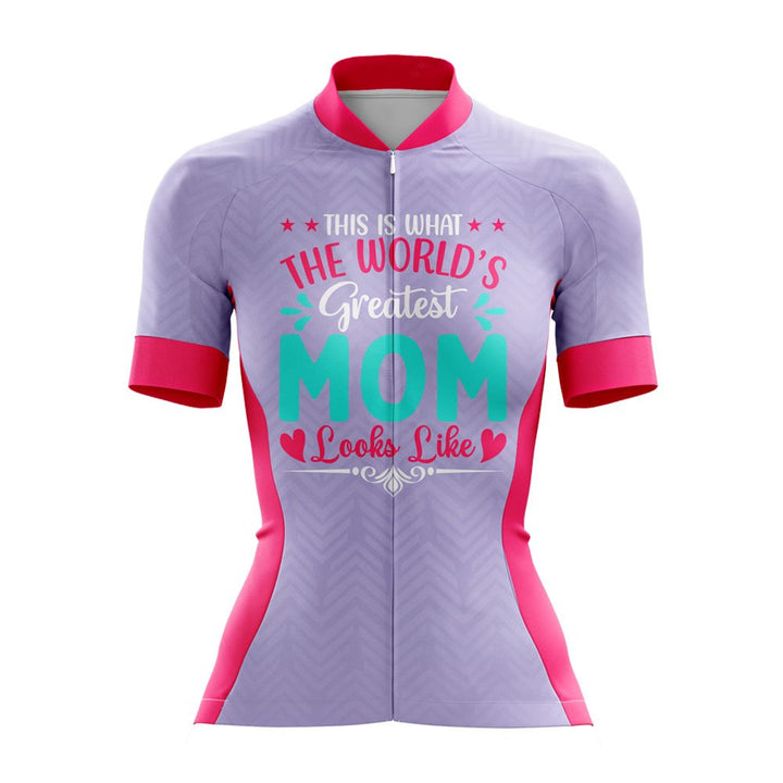 Greatest Mom Cycling Jersey