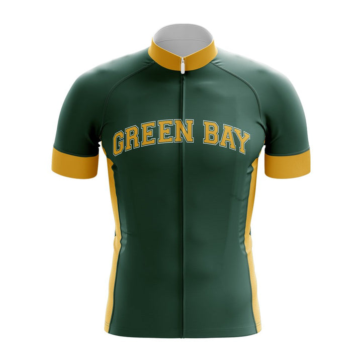 Green Bay Packers Cycling Jersey  green