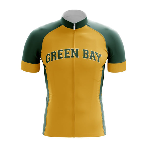 Green Bay Packers Cycling Jersey yellow