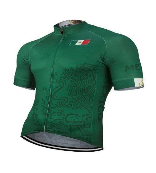 green mexico cycling jersey