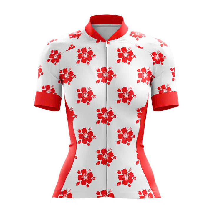 Hibiscus Splash Women’s Cycling Jersey