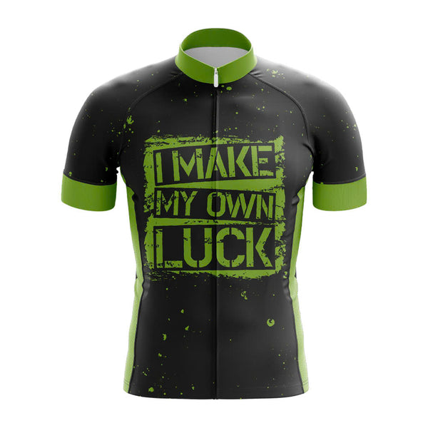 I Make My Own Luck funny Cycling Jersey
