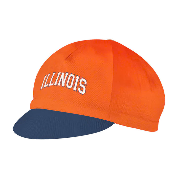 Illinois Cycling Cap orange