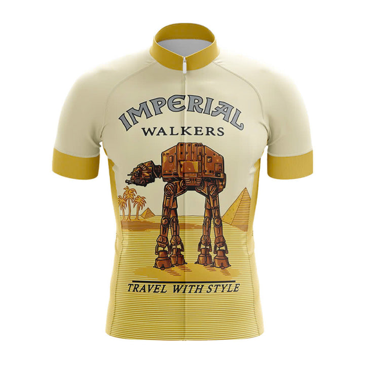 Imperial Walkers Cycling Jersey star wars camel funny