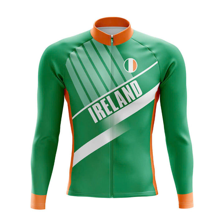 Ireland Long Sleeve Cycling Jersey