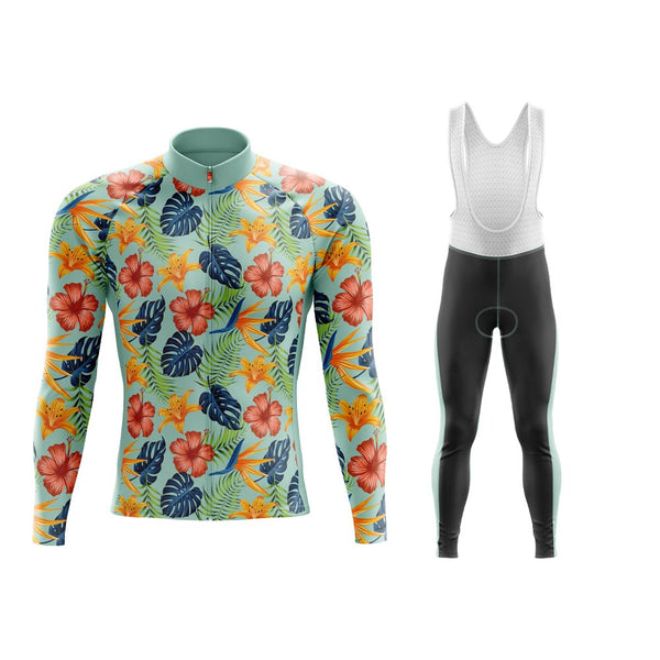 Island Bloom Long Sleeve Cycling Kit