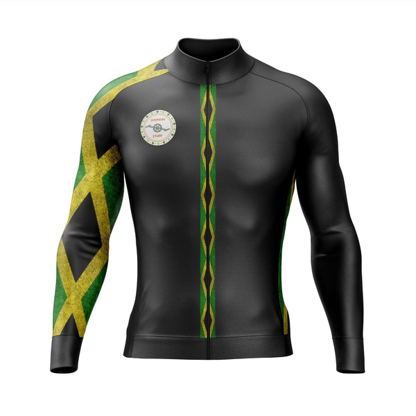 Jamaica Long Sleeve Cycling Jersey