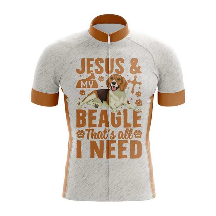 Jesus & Beagles Bicycle Jersey