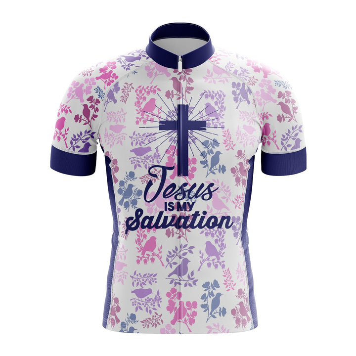jesus is my salvation cycling jersey