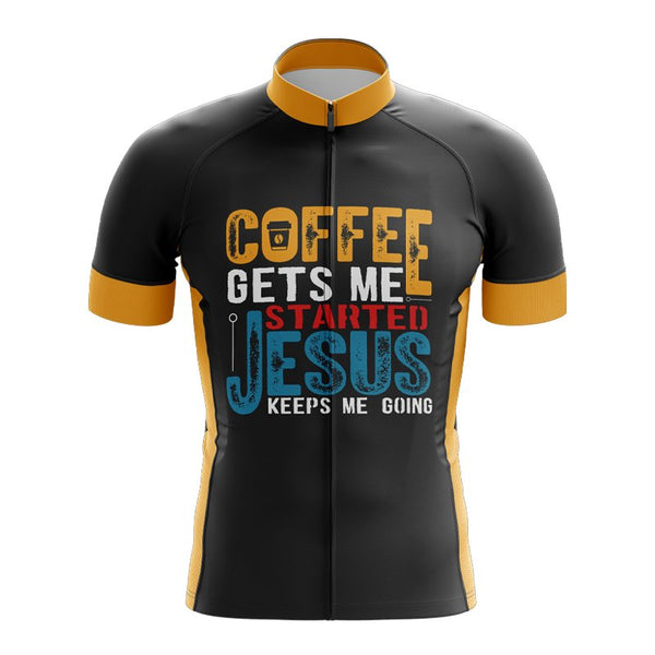 Jesus Keeps Me Going Cycling Jersey