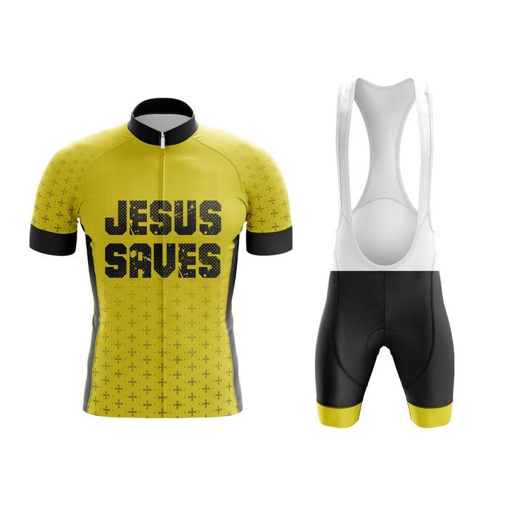 Jesus Saves Cycling Kit