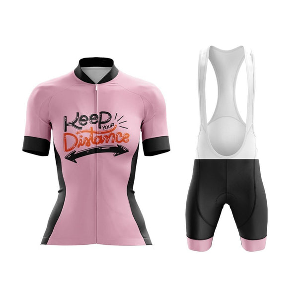 Keep Your Distance Womens Cycling Kit