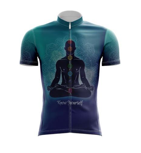 Know Yourself  meditation Cycling Jersey