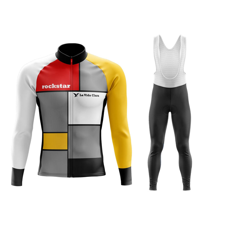 La Vie Claire Long Sleeve Winter Cycling Jersey & Pants