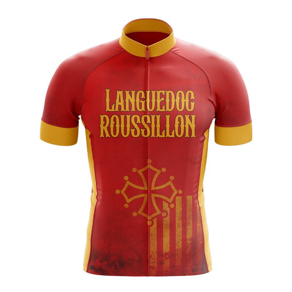 Maillot cycliste LANGUEDOC ROUSSILLON vintage jersey années 70 shirt Maillot cycliste LANGUEDOC ROUSSILLON vintage jersey années 70 shirt