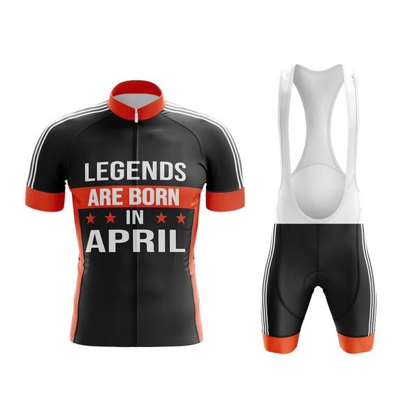 Legends Are Born in April Cycling Kit