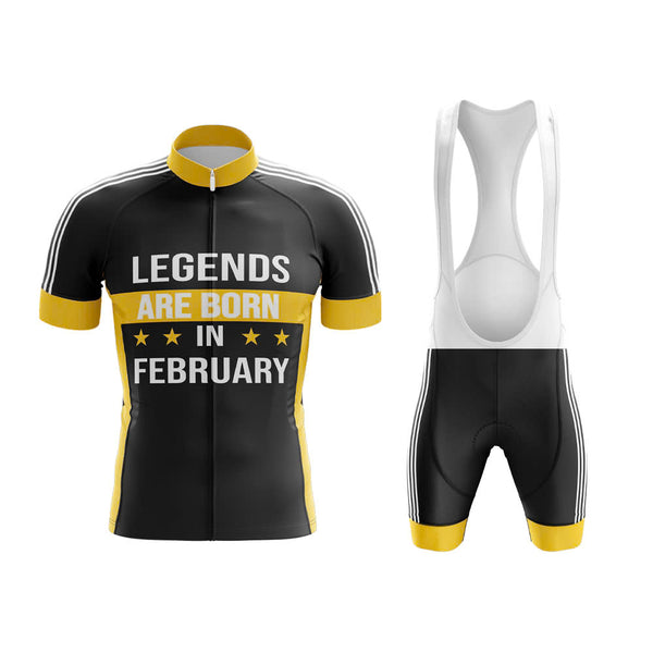 Legends Are Born in February Cycling Kit