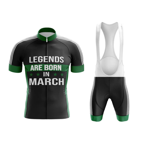 Legends Are Born in March Cycling Kit