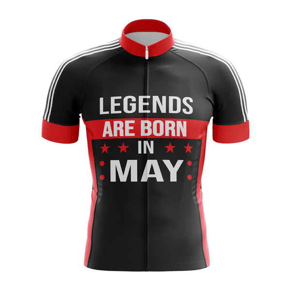 Legends Are Born in May Cycling Jersey