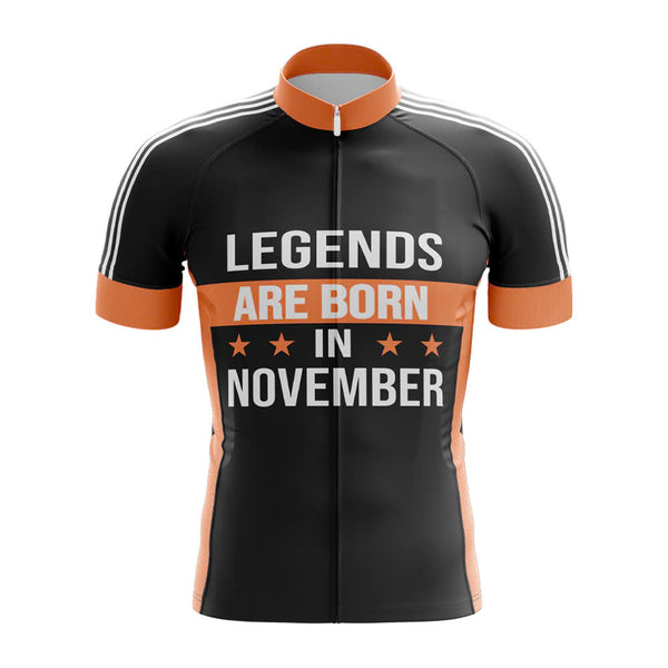Legends are Born in November Cycling Jersey