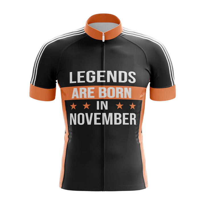 Legends are Born in November Cycling Jersey