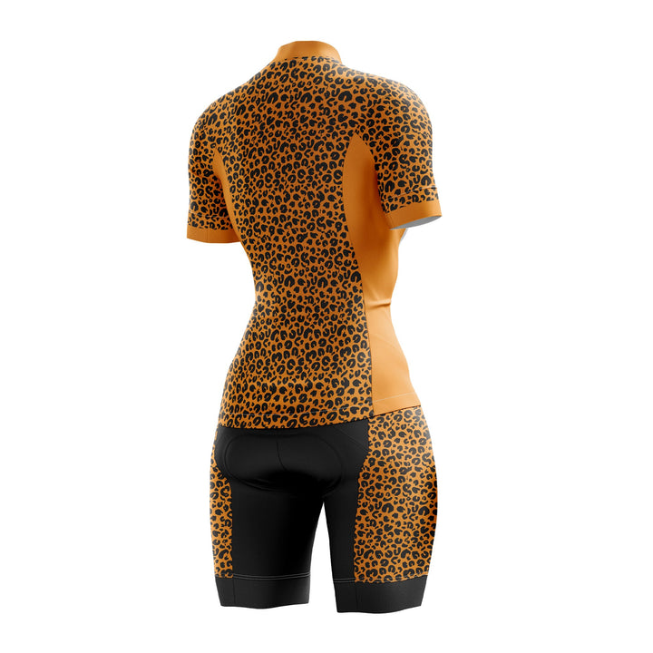 Leopard Womens Cycling Kit