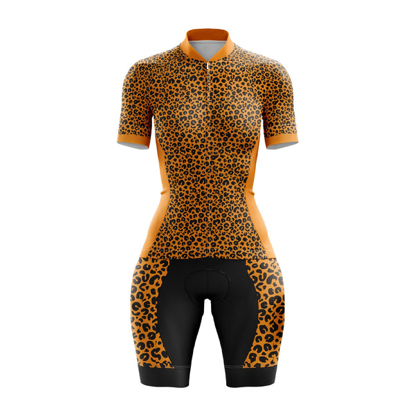 Leopard Womens Cycling Kit