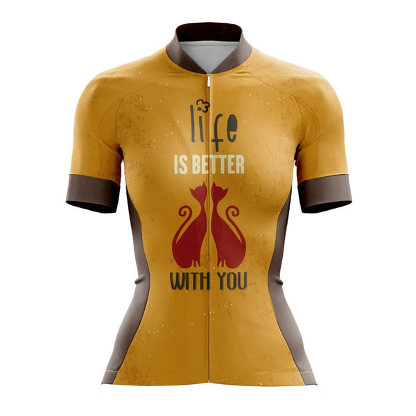 Life Is Better With You Cycling Jersey