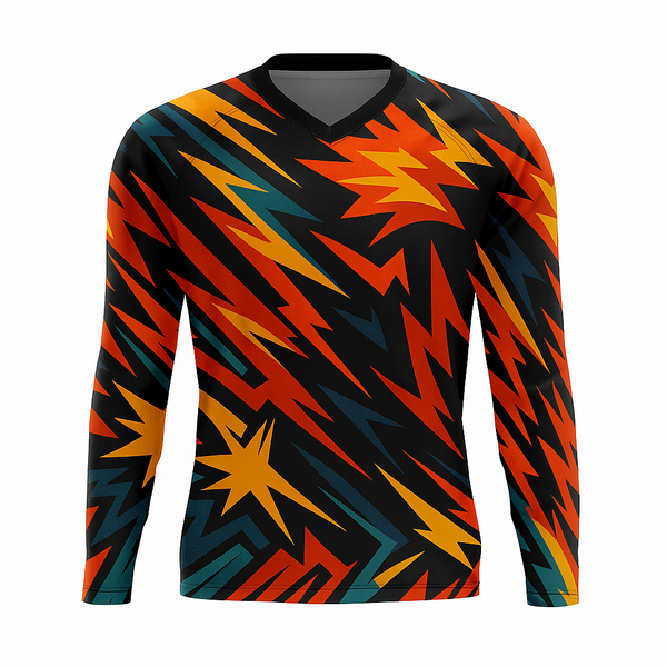 Lightning Strike Long Sleeve MTB Jersey