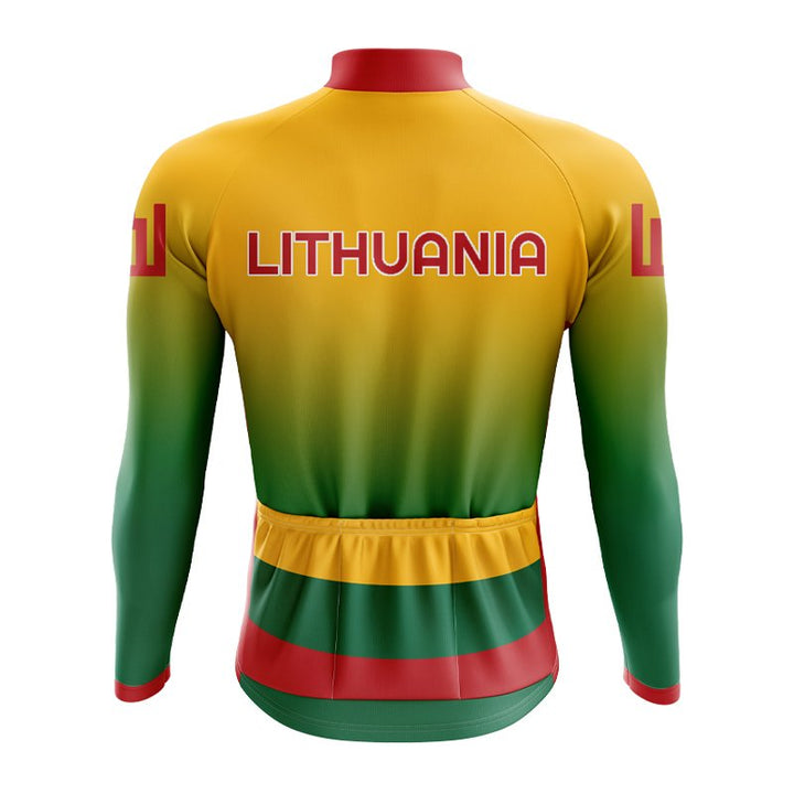 Lithuania Long Sleeve Cycling Jersey