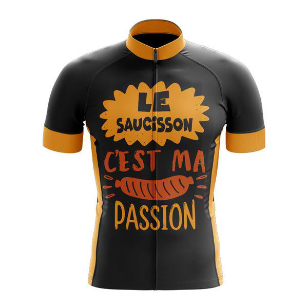 Maillot de cyclisme La Saucisson C'est Ma Passion