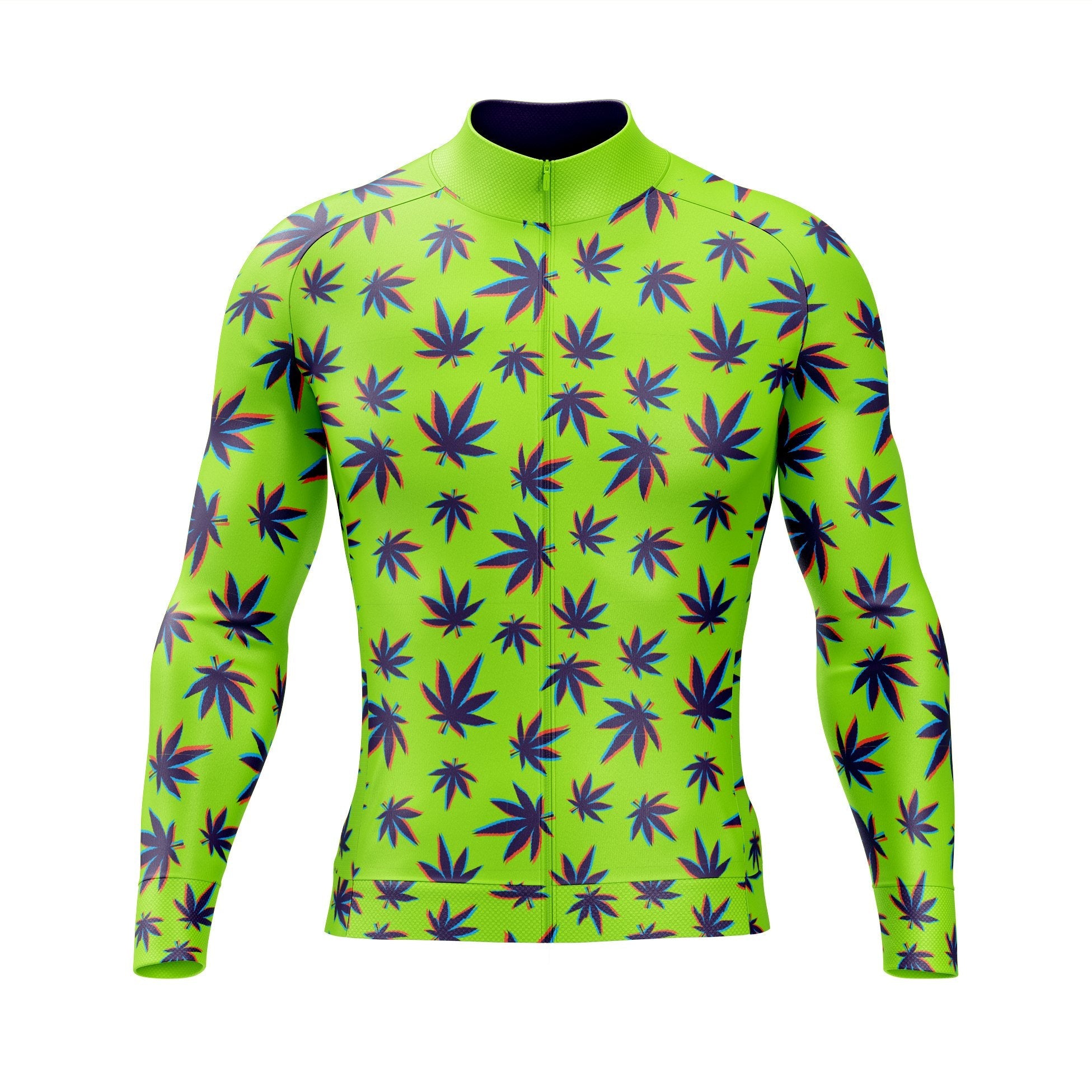 Mary Jane Long Sleeve Cycling Jersey | Weed Cycling Clothes – Cool Dude ...